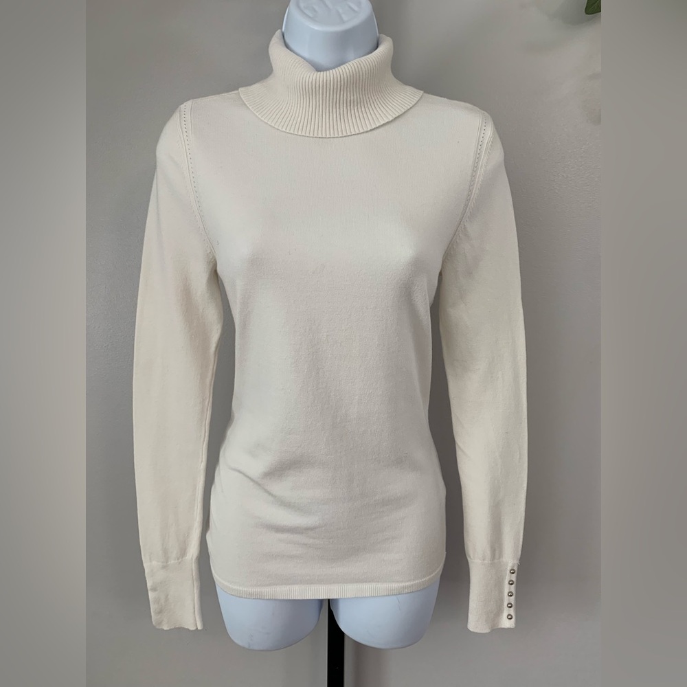 White House Black Market Turtleneck Sweater - Picture 2 of 16